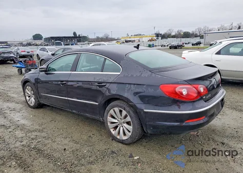 2010 Volkswagen Cc Sport из США, поврежденный, VIN WVWNL7AN9AE508407